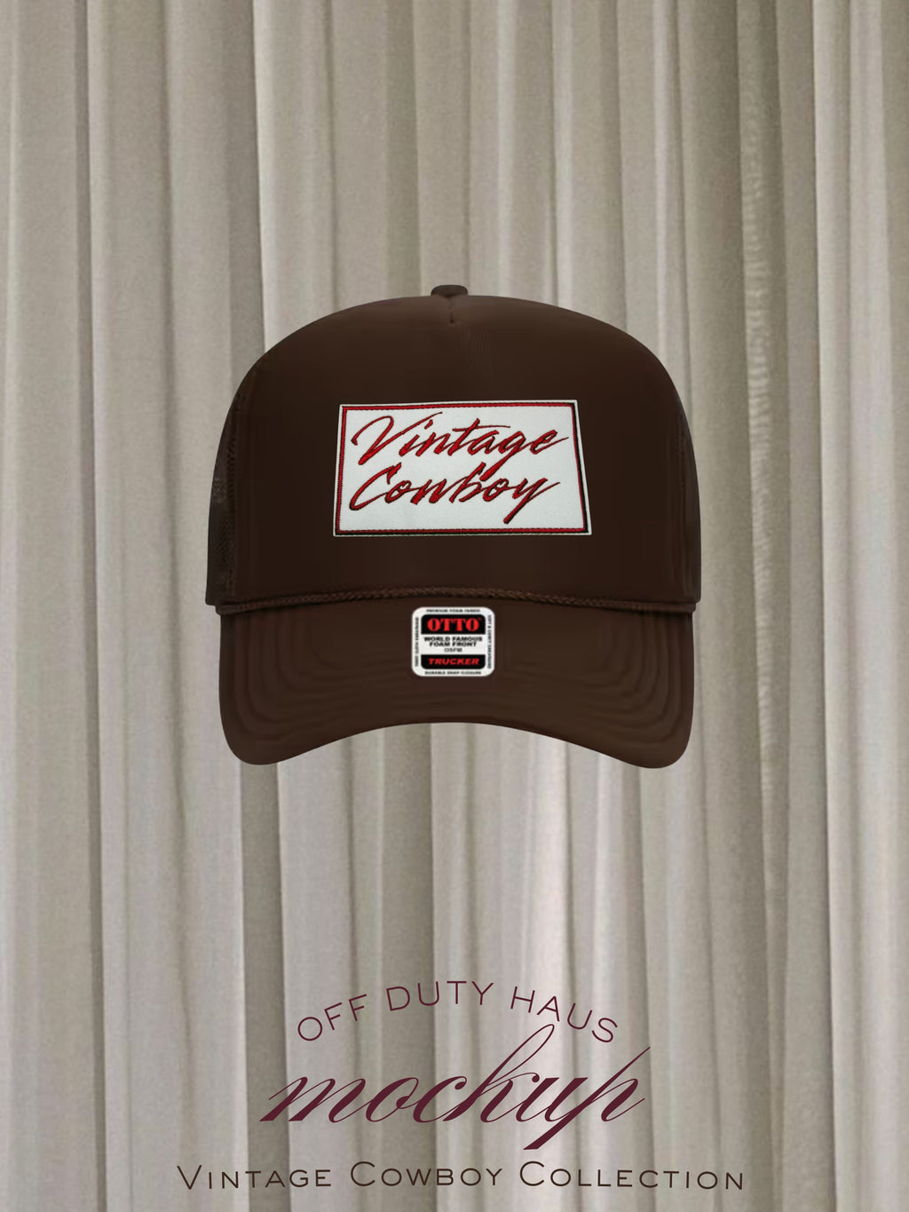 Vintage Cowboy Trucker