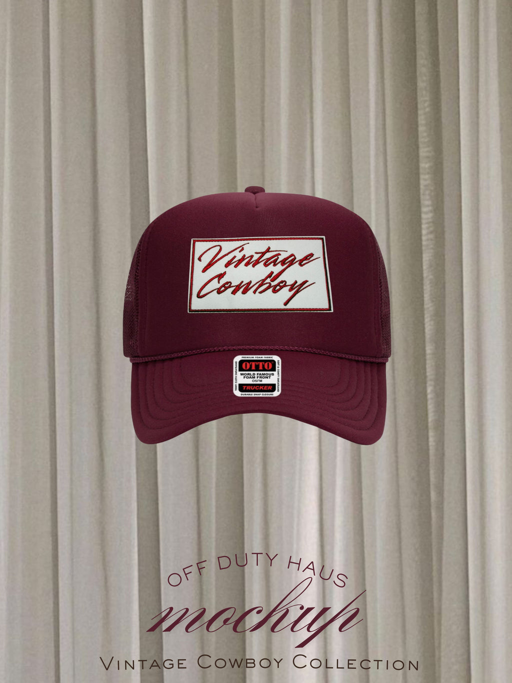 Vintage Cowboy Trucker