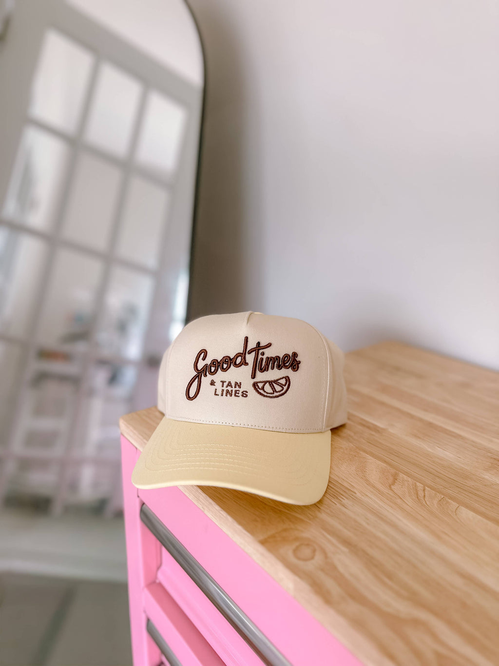 Good Times & Tan Lines Trucker Hat