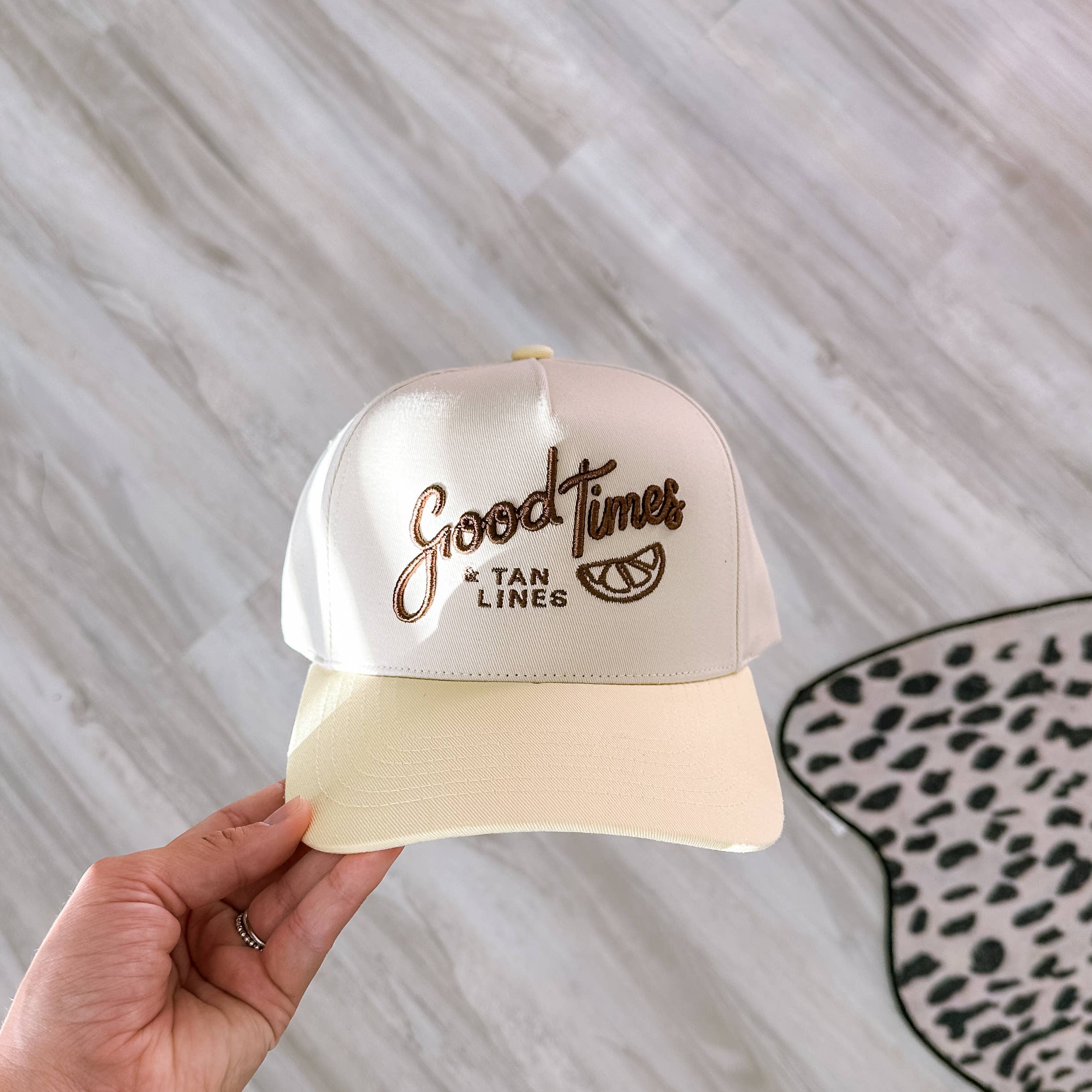 Good Times & Tan Lines Trucker Hat