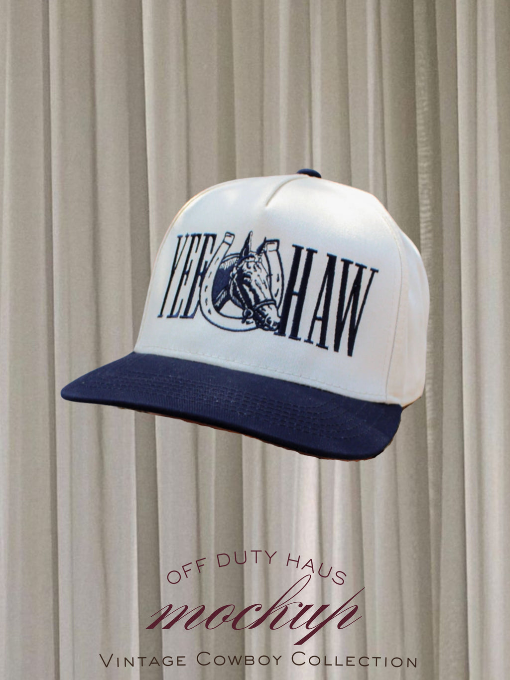 YEE HAW Canvas Trucker