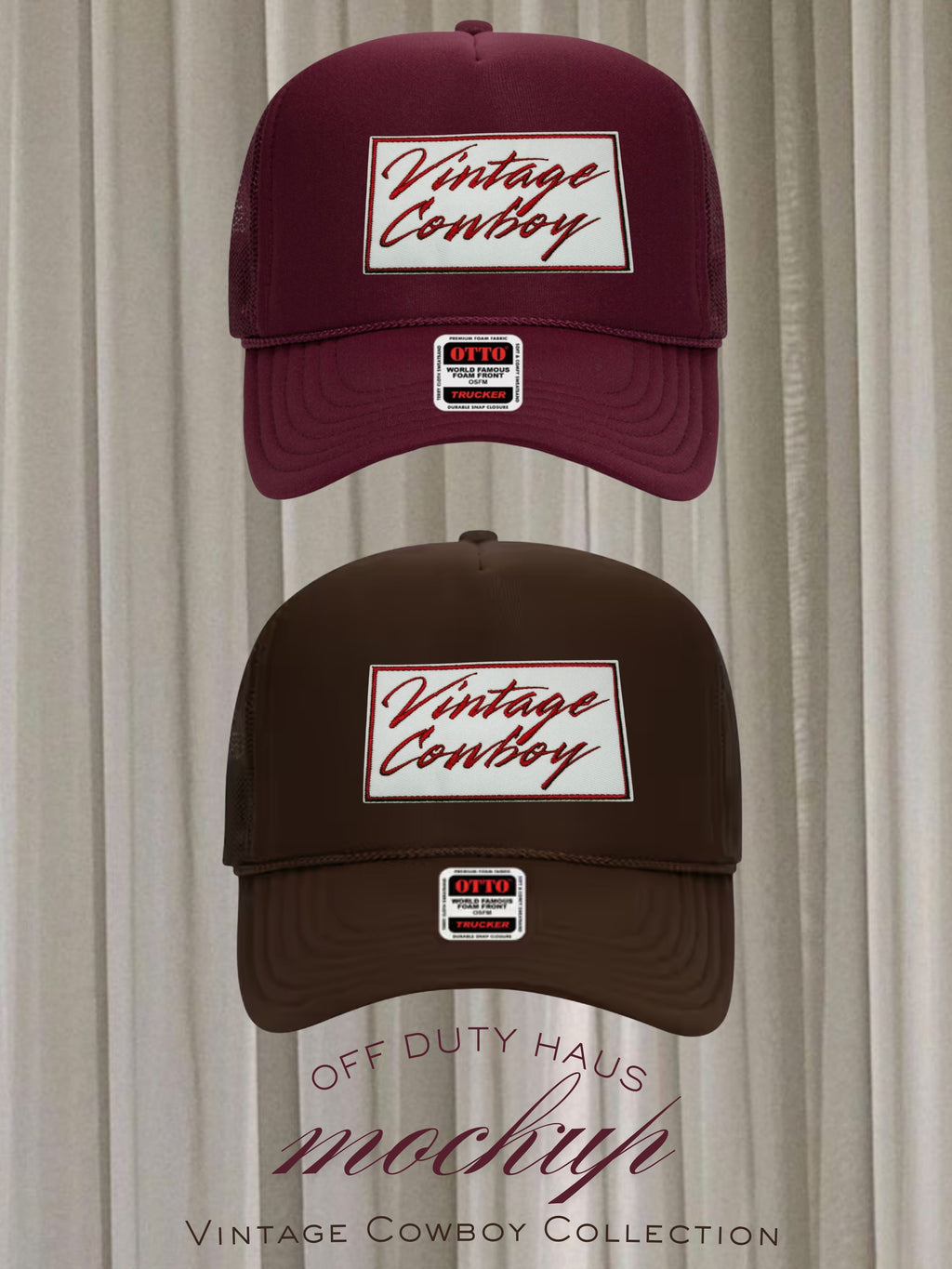 Vintage Cowboy Trucker