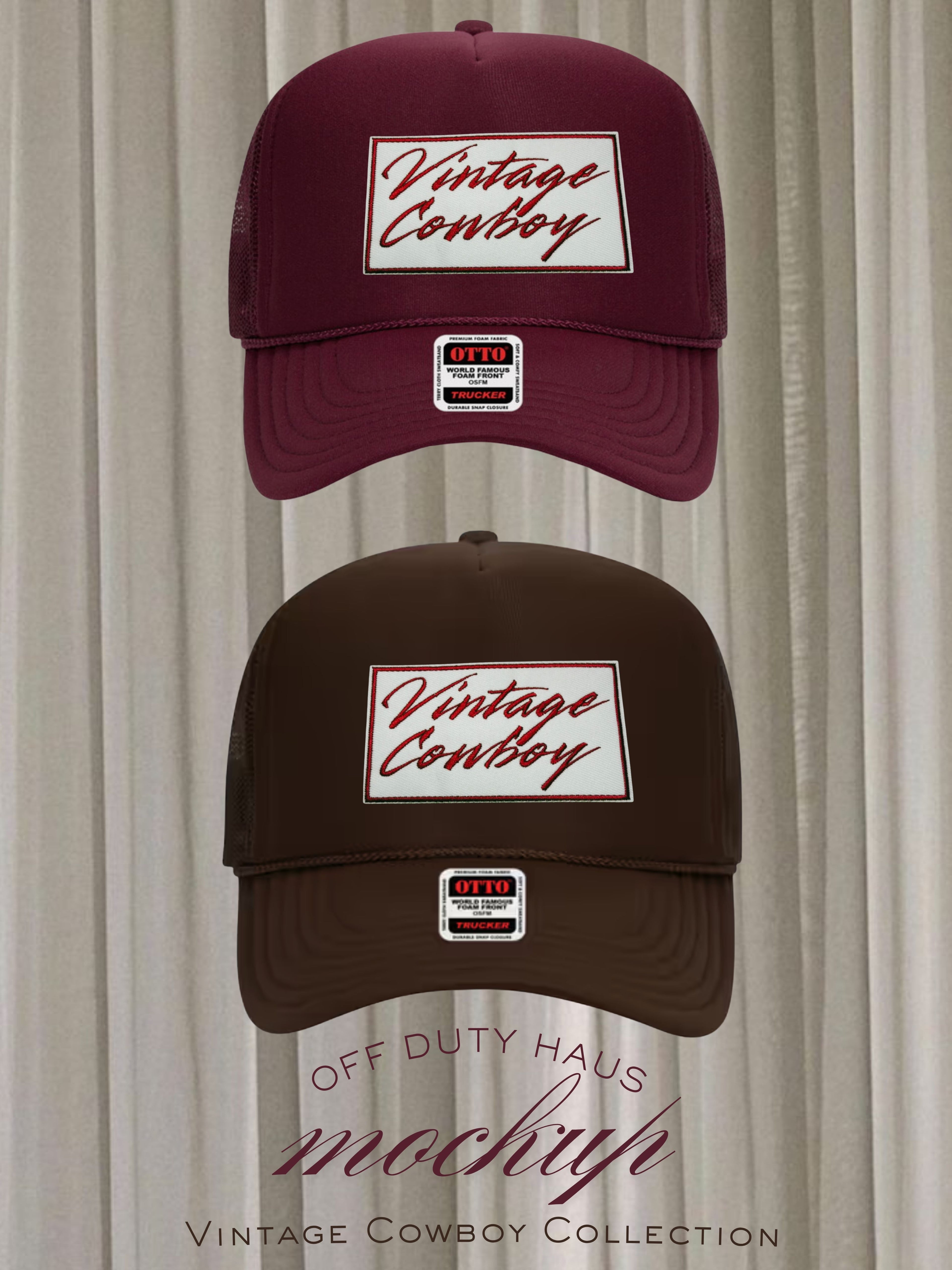 Vintage Cowboy Trucker
